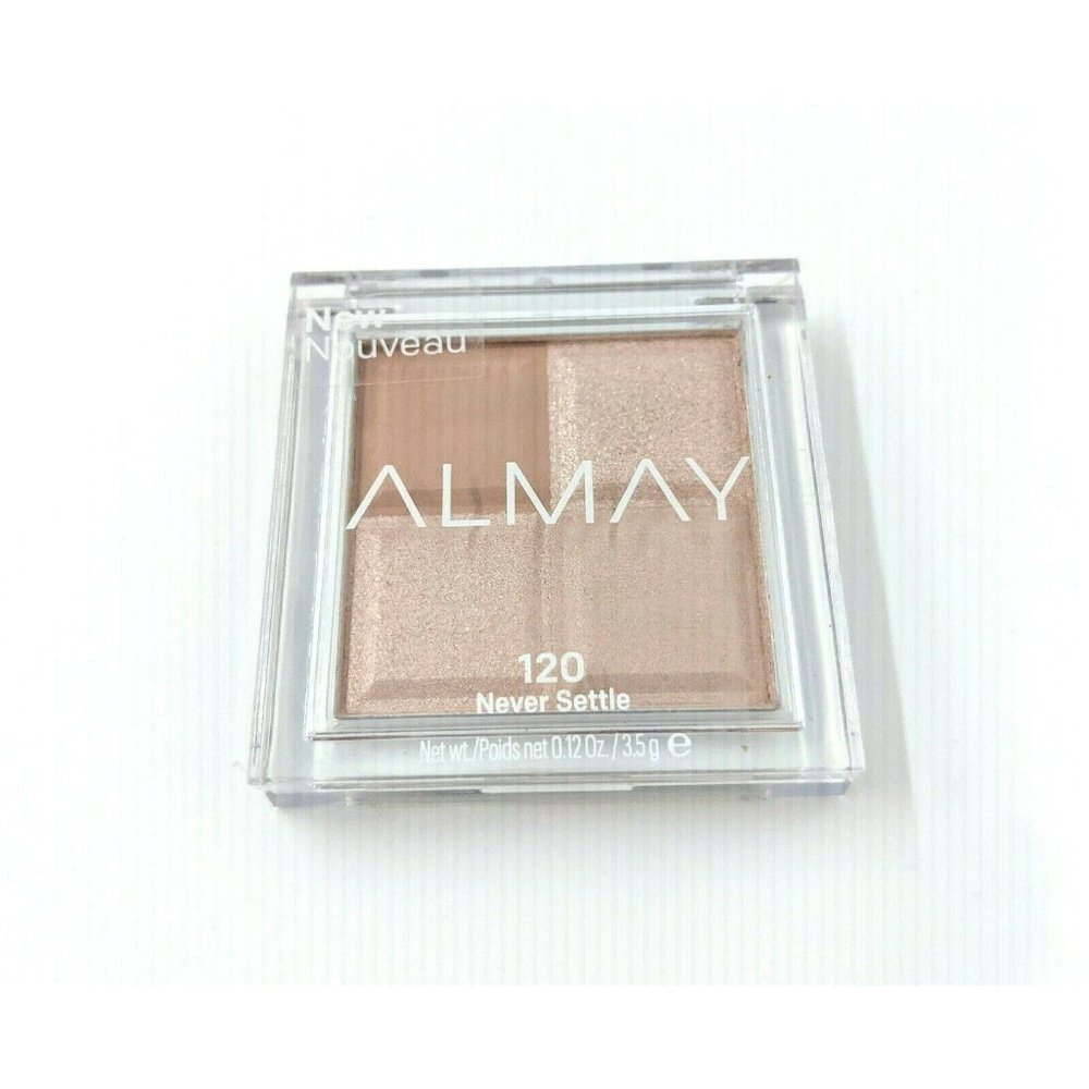 ALMAY Eyeshadow Quad Color Pressed Powder #120 Never Settle NEW SEALED